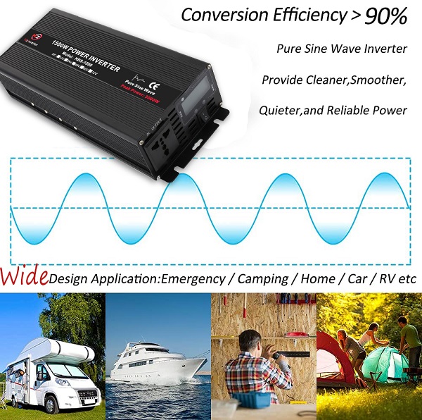 advantages of sine wave inverter